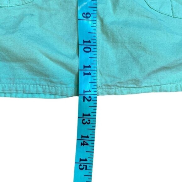 Y2K Planet Girls Mint‎ Green Mini Cargo Skirt Size 36 - Picture 8 of 8